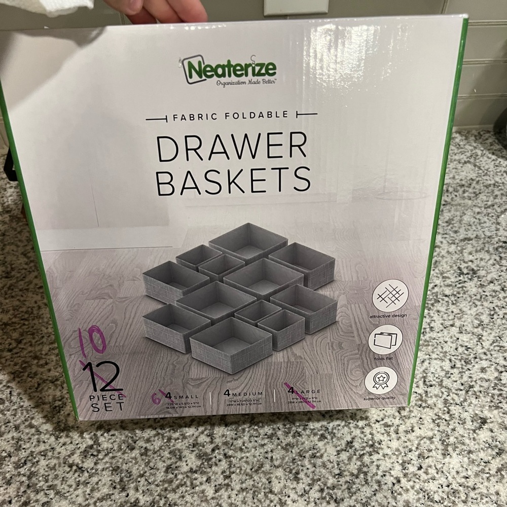 Drawer organizers